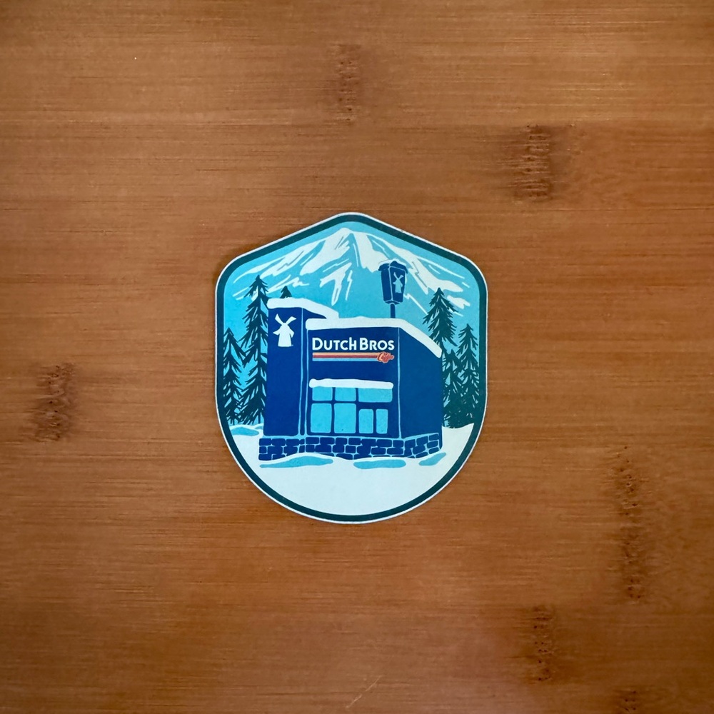 Dutch bros sticker